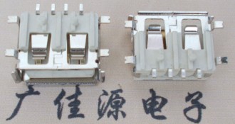 USB短體四腳魚叉|AF90度T字型固定腳1.2|肆腳貼片10.0SMT耐溫最新款