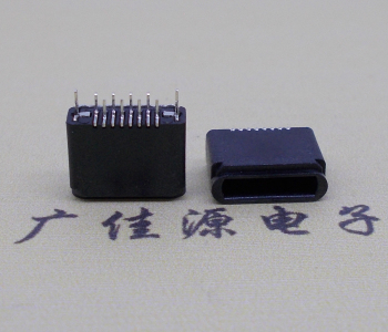 蘋果立式8p雙排插板,H=6.5充電連接器母頭