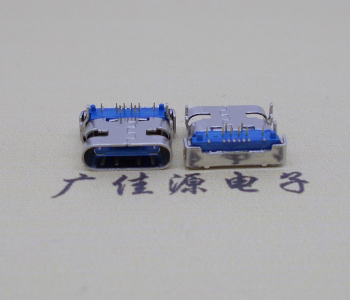 板上前插后貼type c16p連接器母座/端半插半貼板