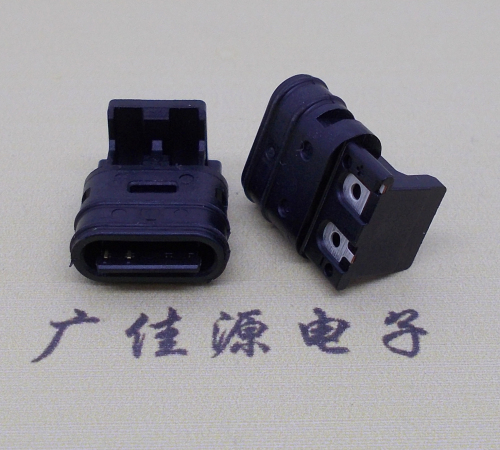 純充電接口.type-c2p母座.小家電專用充電插座