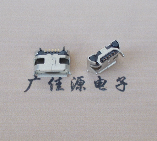 MICRO牛角母座無柱卷邊