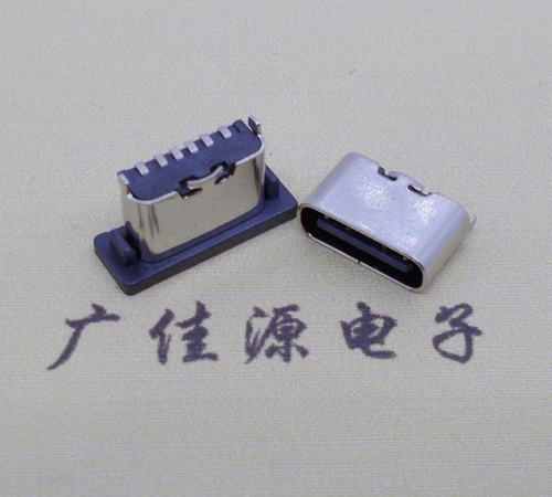 短體type-c6p母座 短體type-c6p母座